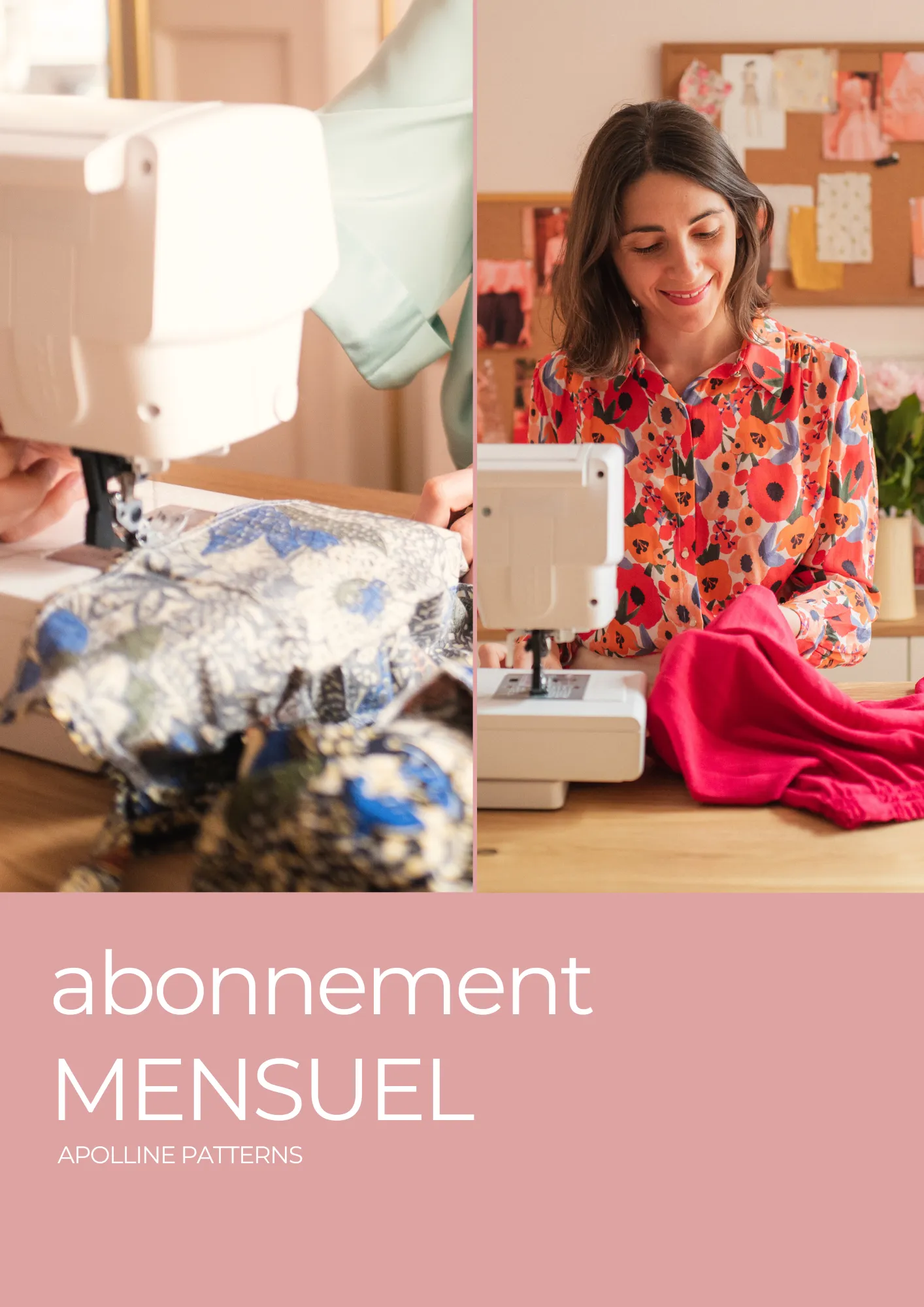 Image of Abonnement mensuel à Apolline Patterns Studio