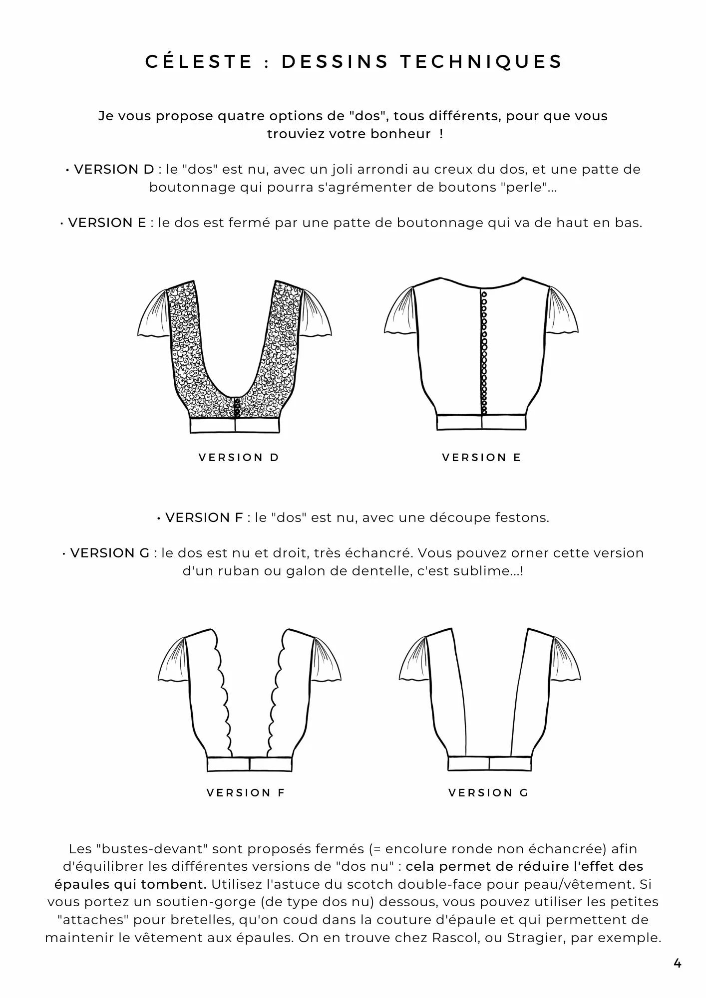 Product image of Coudre le top Céleste