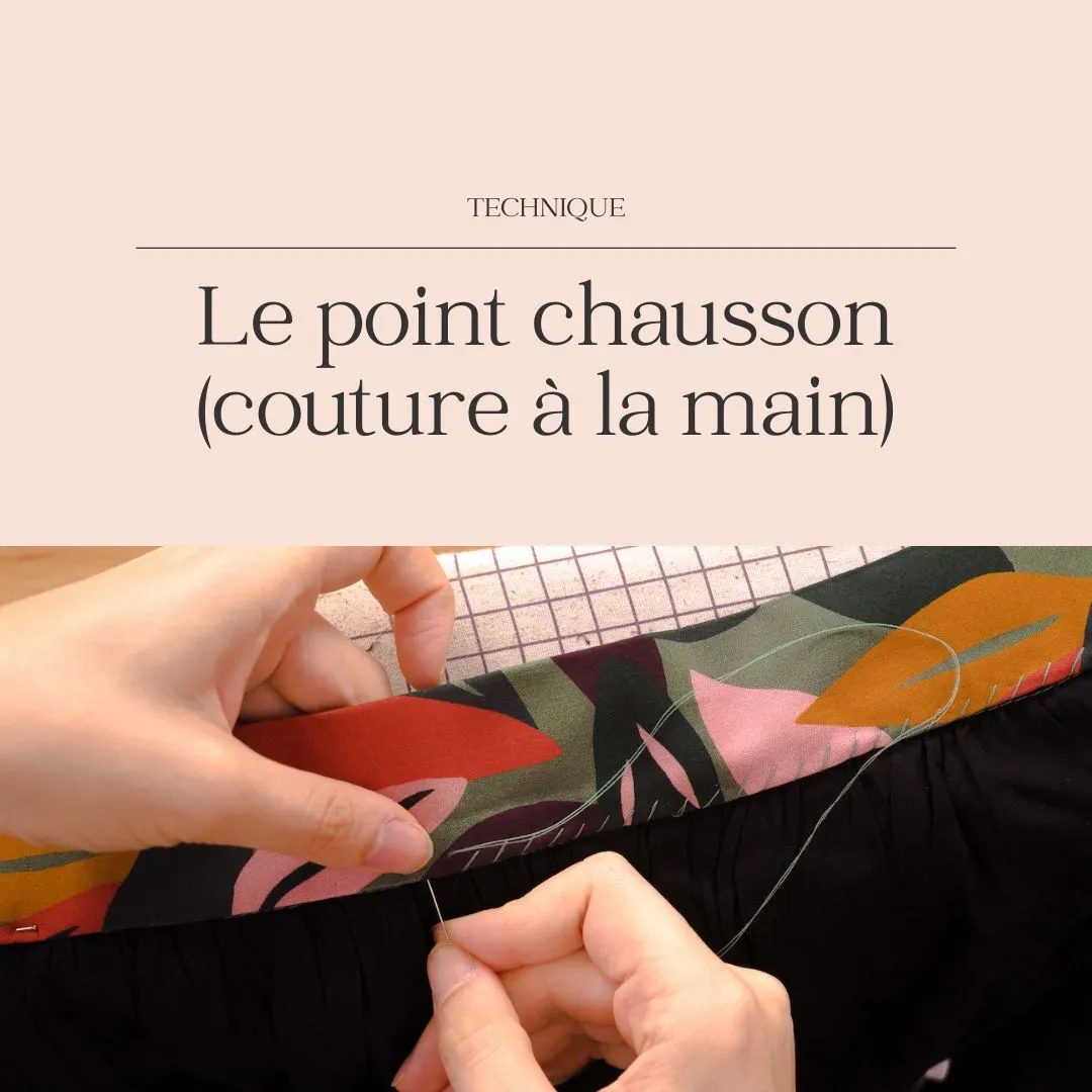 Image of Le point chausson (couture à la main)