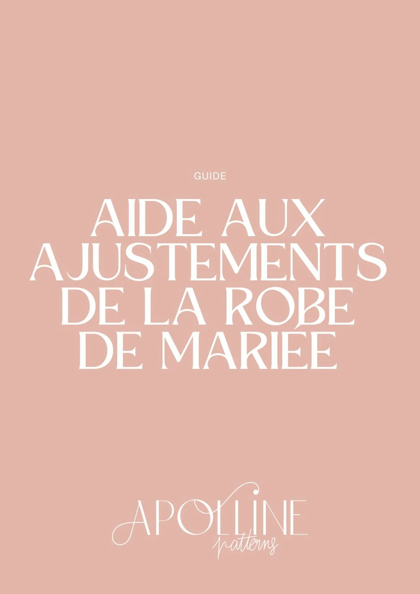 Image of Guide des ajustements de la robe de mariée