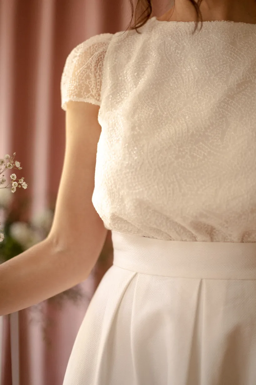 Product image of Céleste : les tops de la robe de mariée