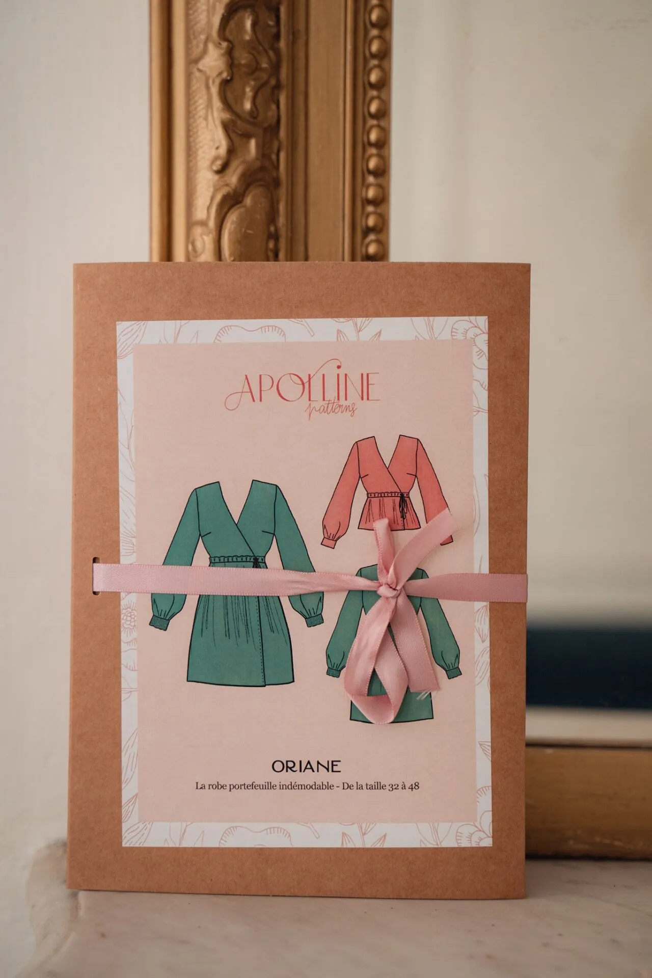 Product image of Oriane, la robe portefeuille