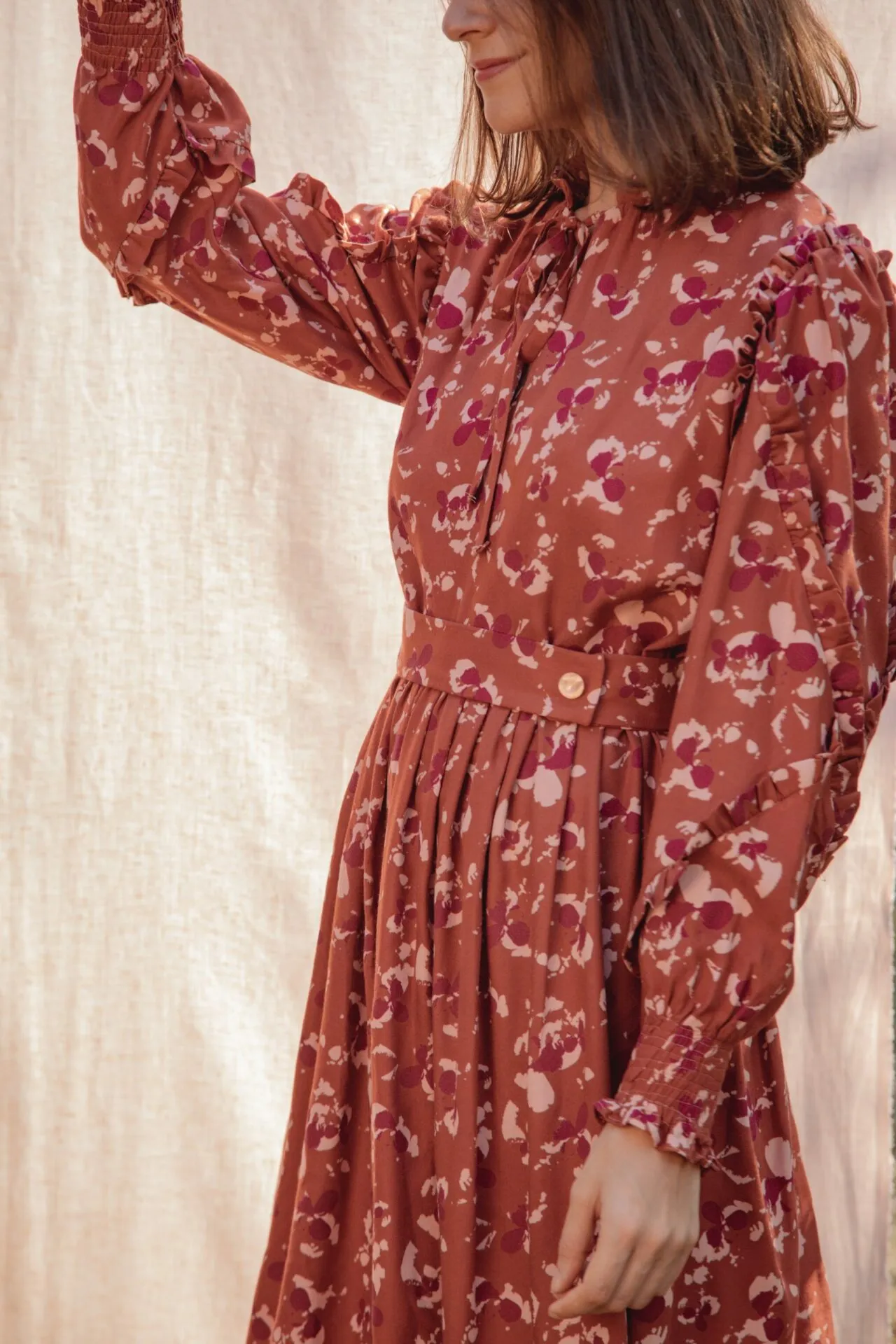 Image of Justine, la blouse / robe