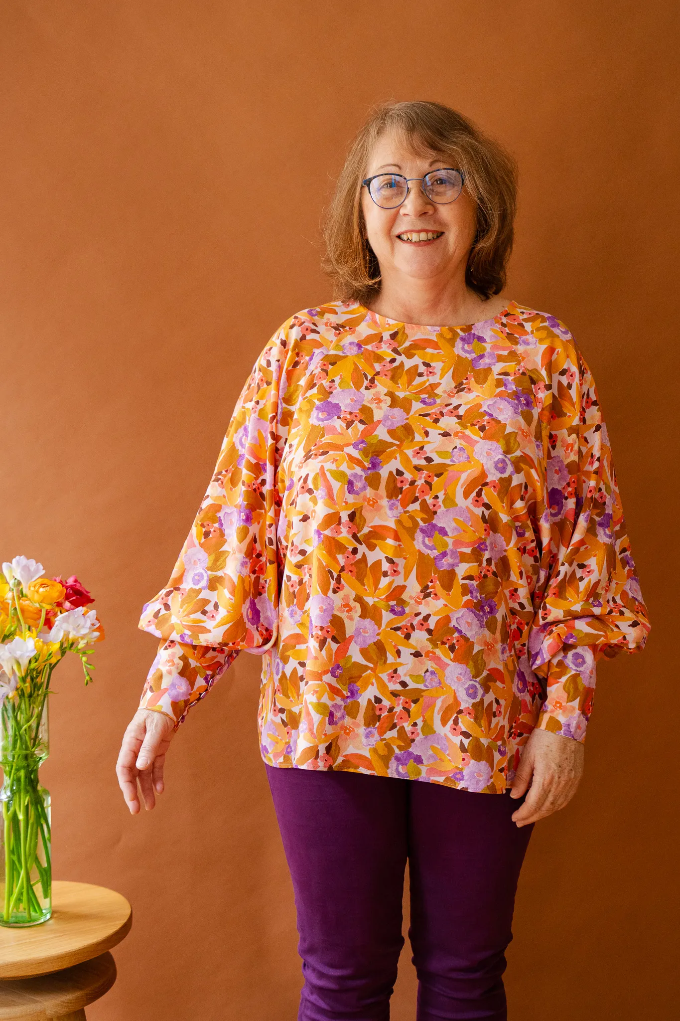 Product image of Sylvie, la blouse raglan