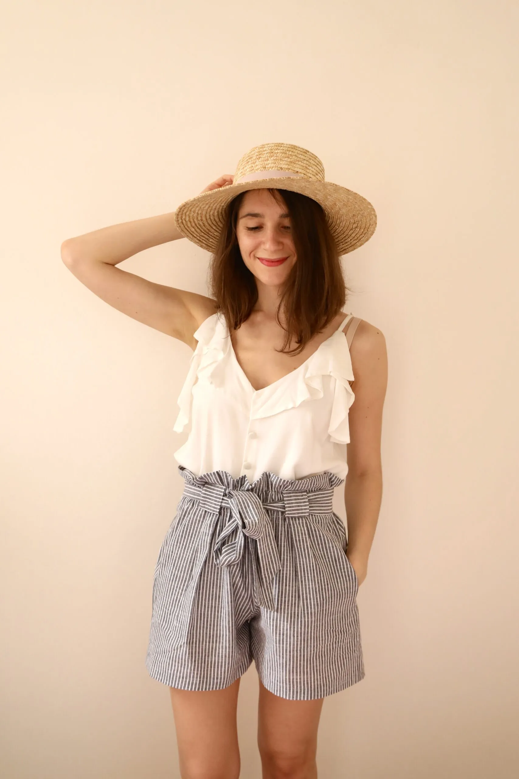 Image of Gabin, le pantalon paperbag