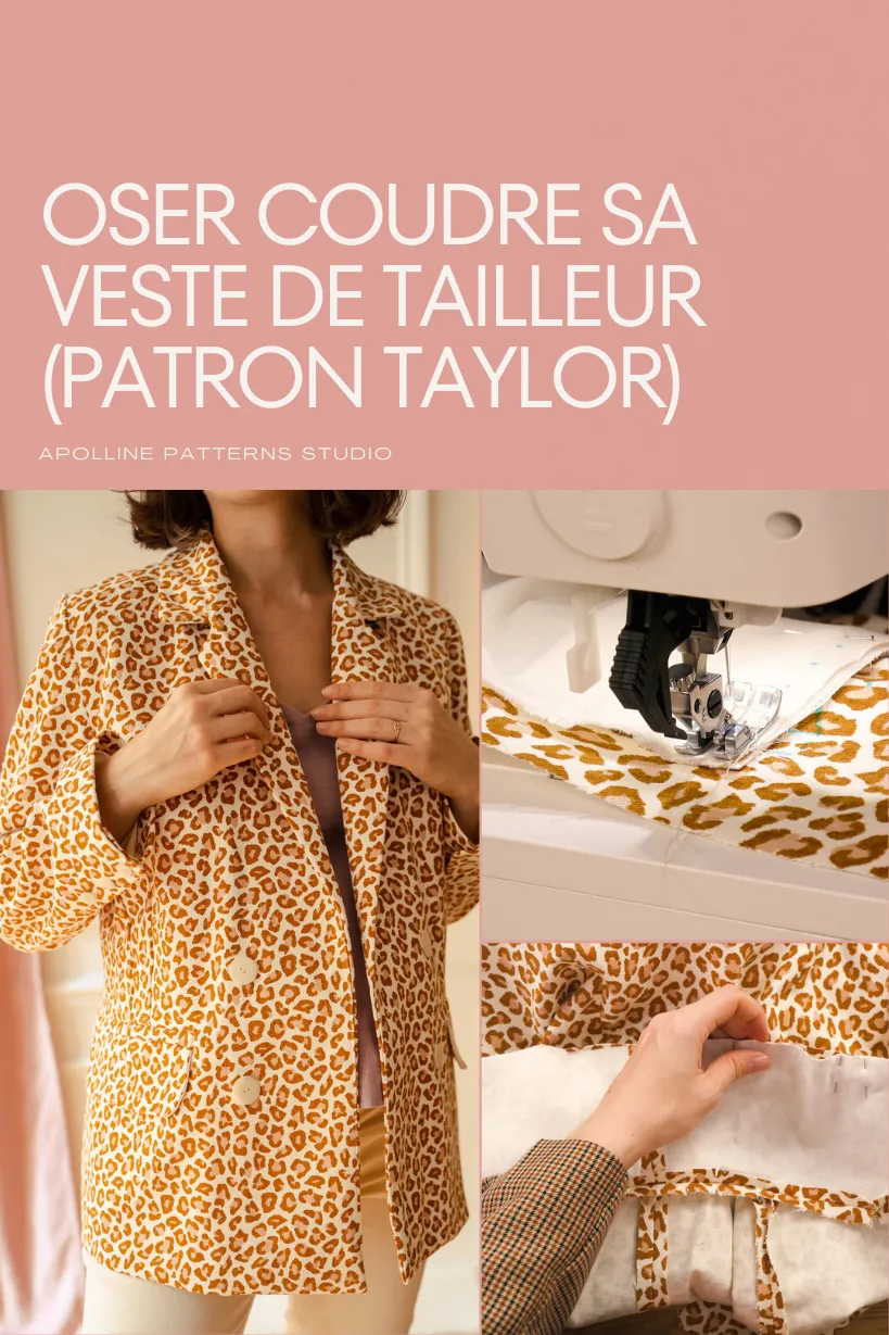 Image of Oser coudre sa veste de tailleur (patron Taylor)