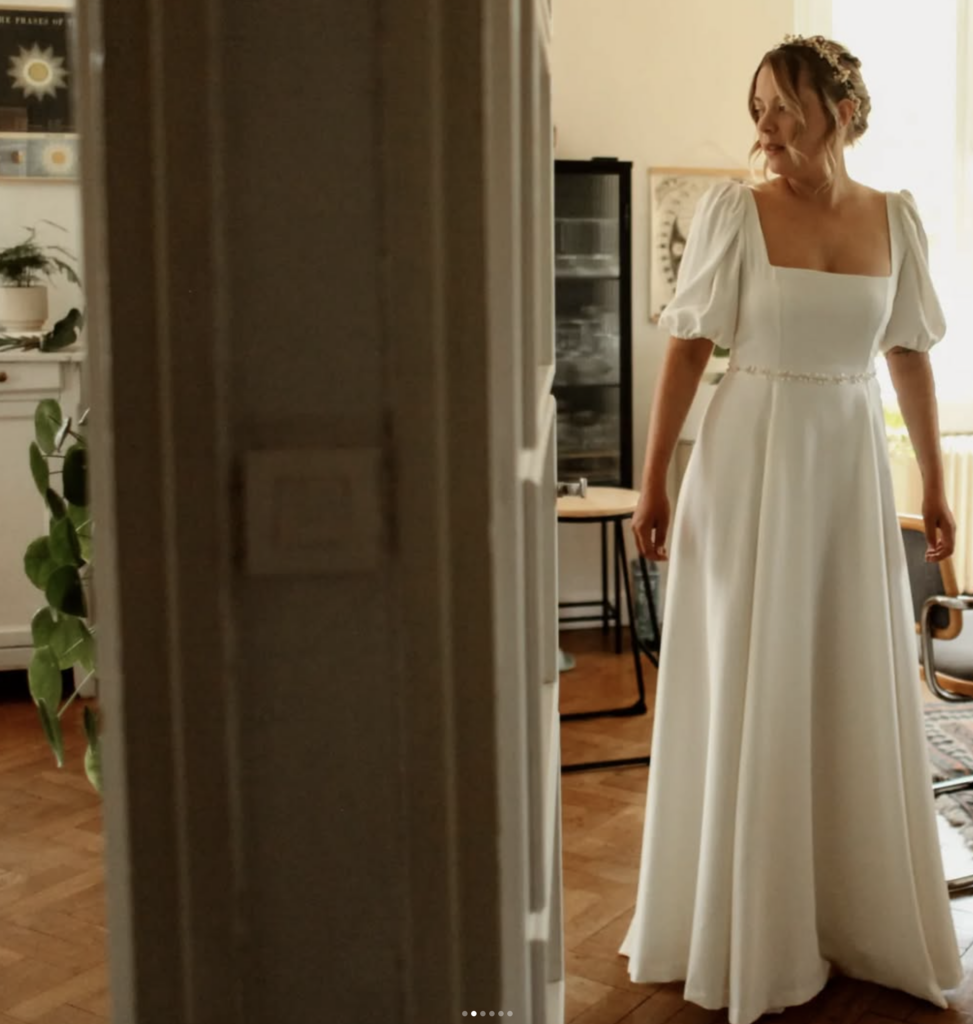 coudre sa robe de mariée avec les patrons kitri apolline patterns