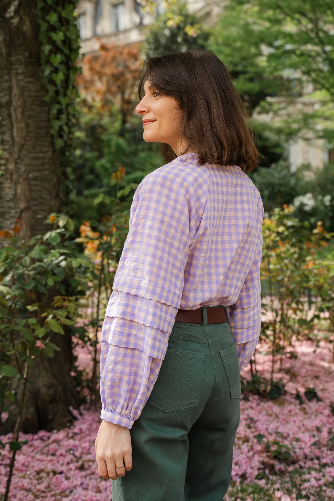 Product image of Maxine, la blouse à plis « religieuse »