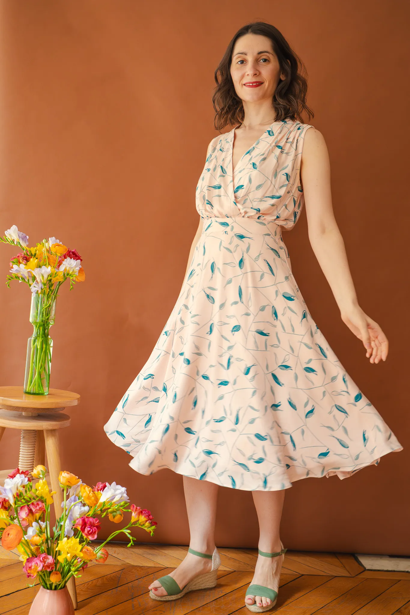 Product image of Monica, la robe aux mille et un plis