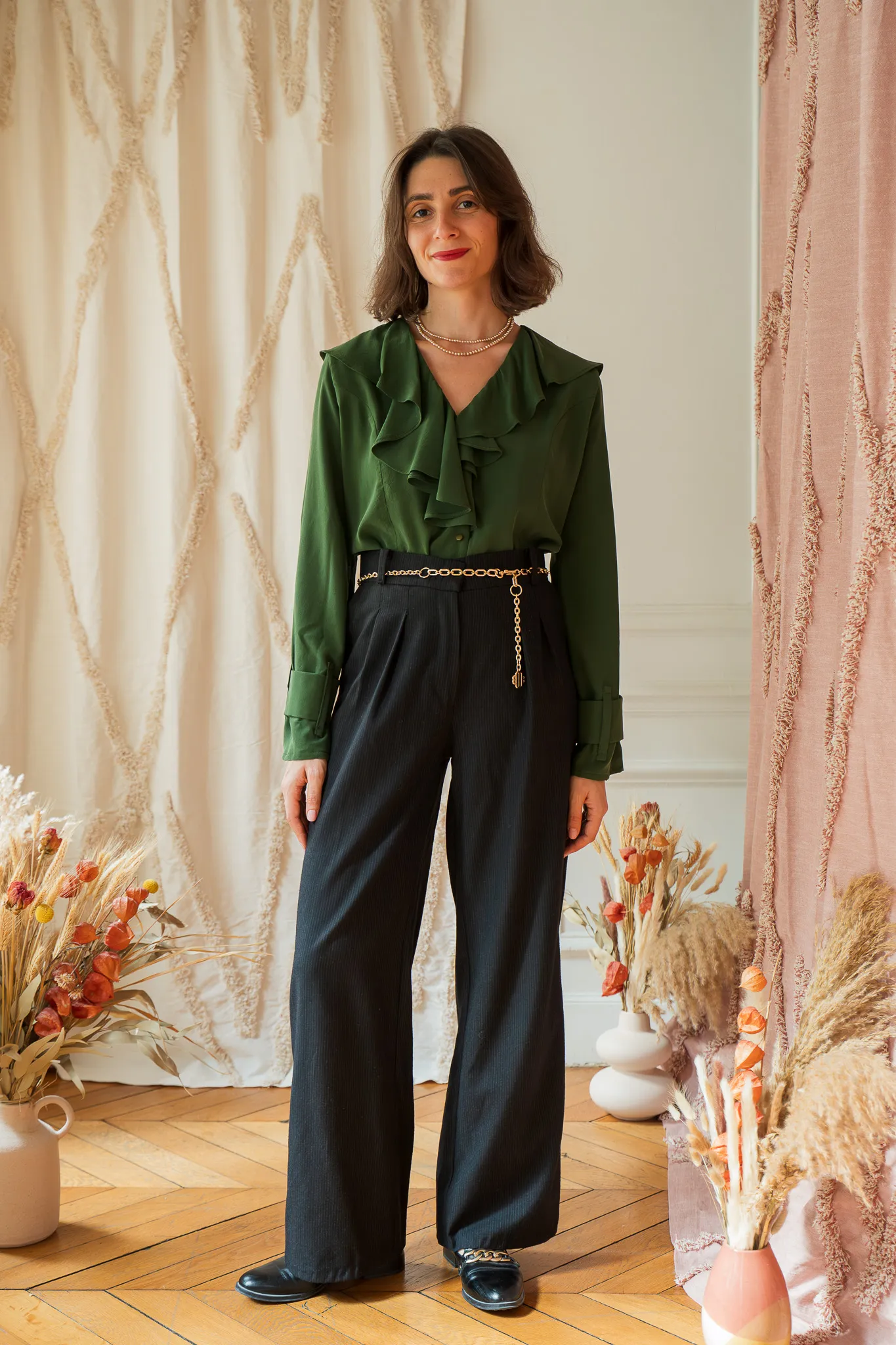 Product image of Léo, le pantalon/short à pinces