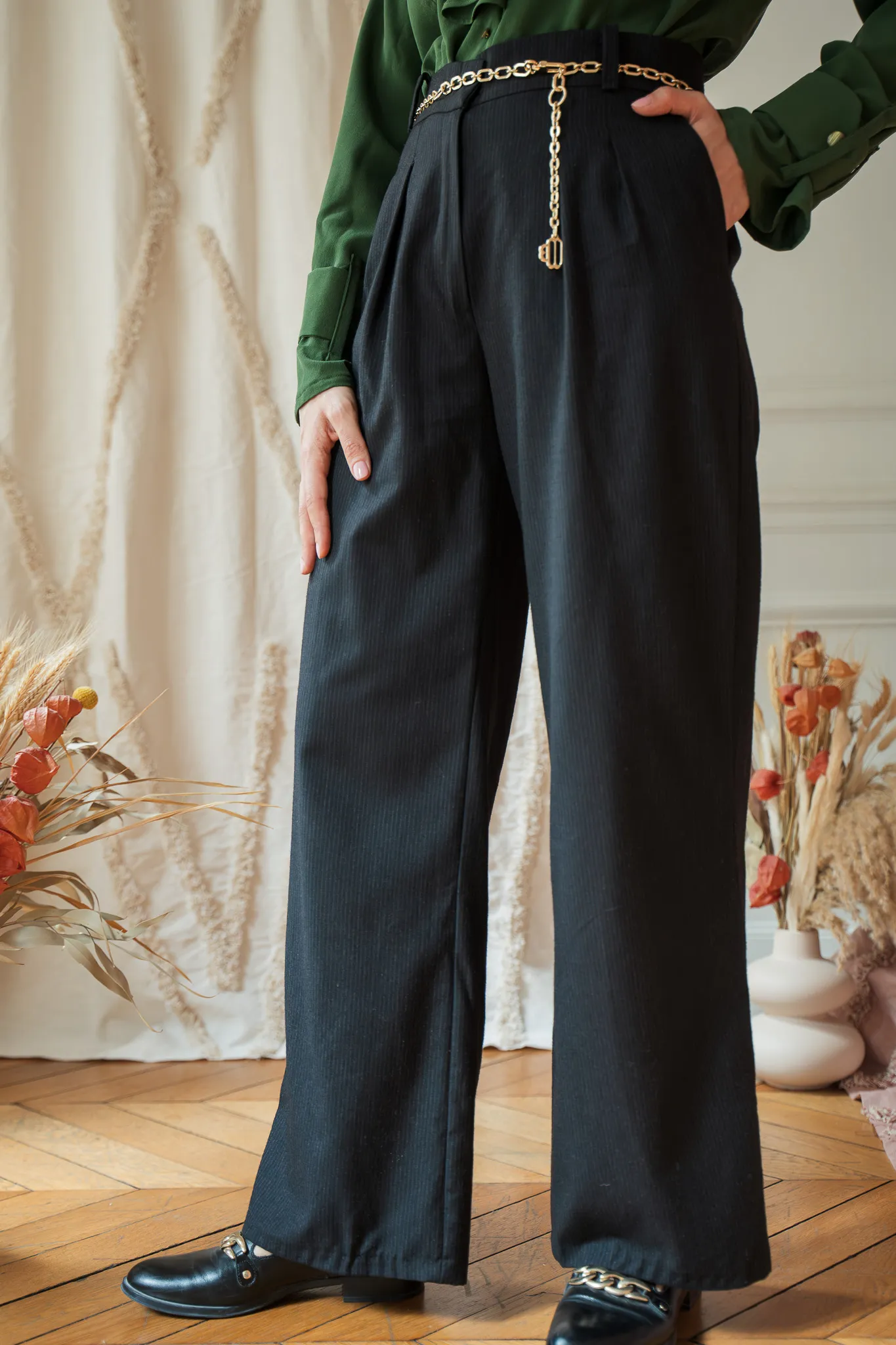 Product image of Léo, le pantalon/short à pinces