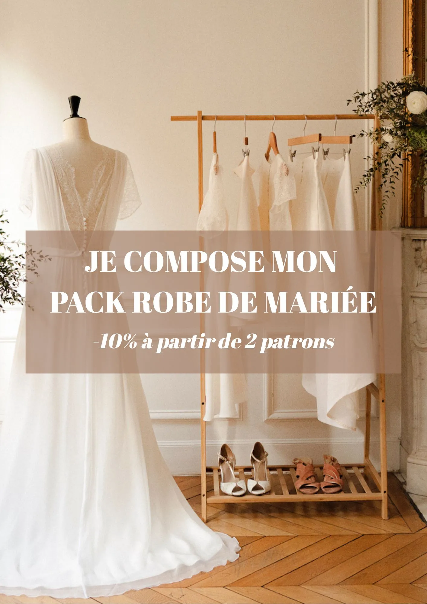 Image of Je compose mon PACK ROBE DE MARIÉE