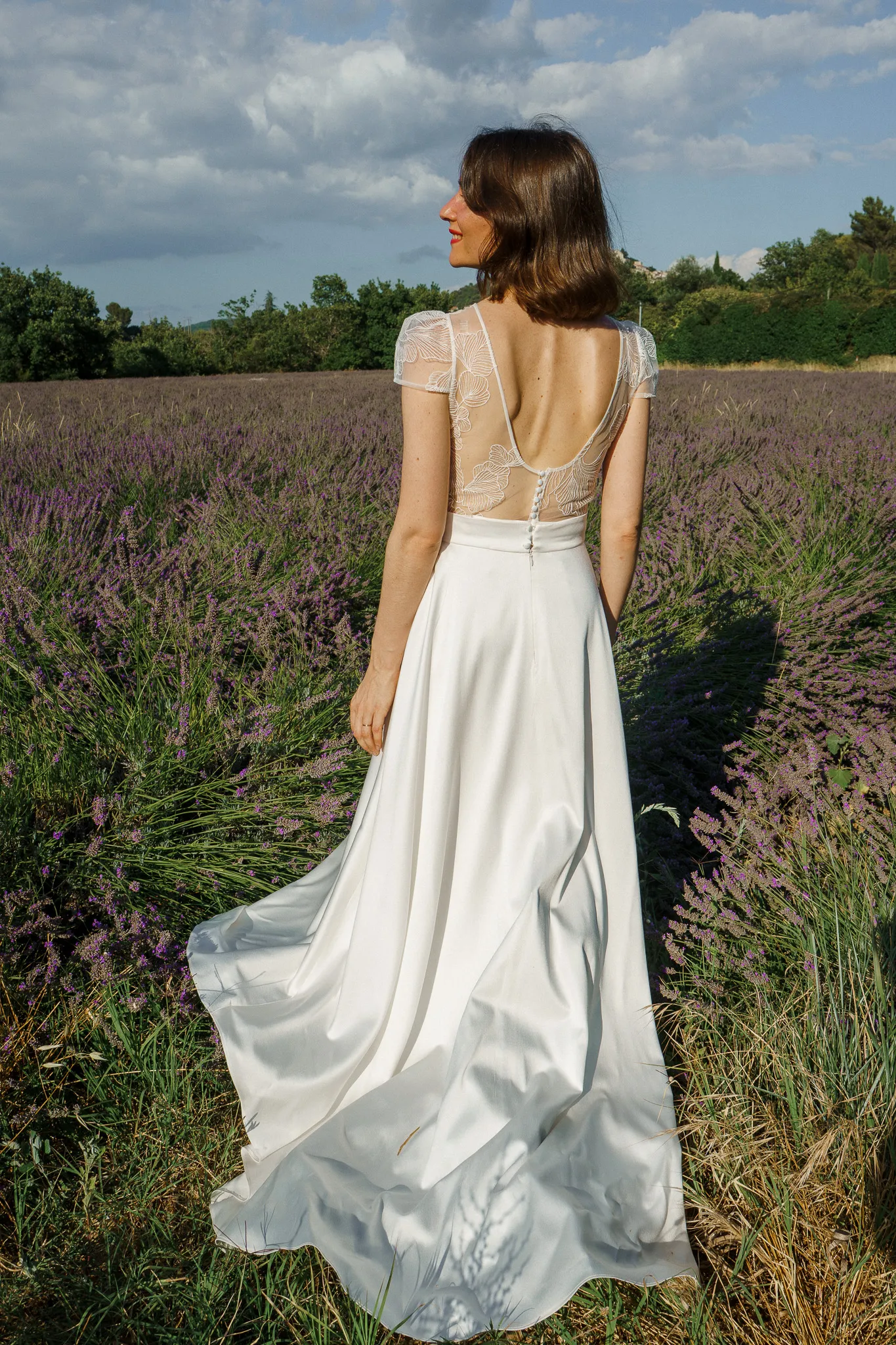 Image of Bianca, la jupe à traine