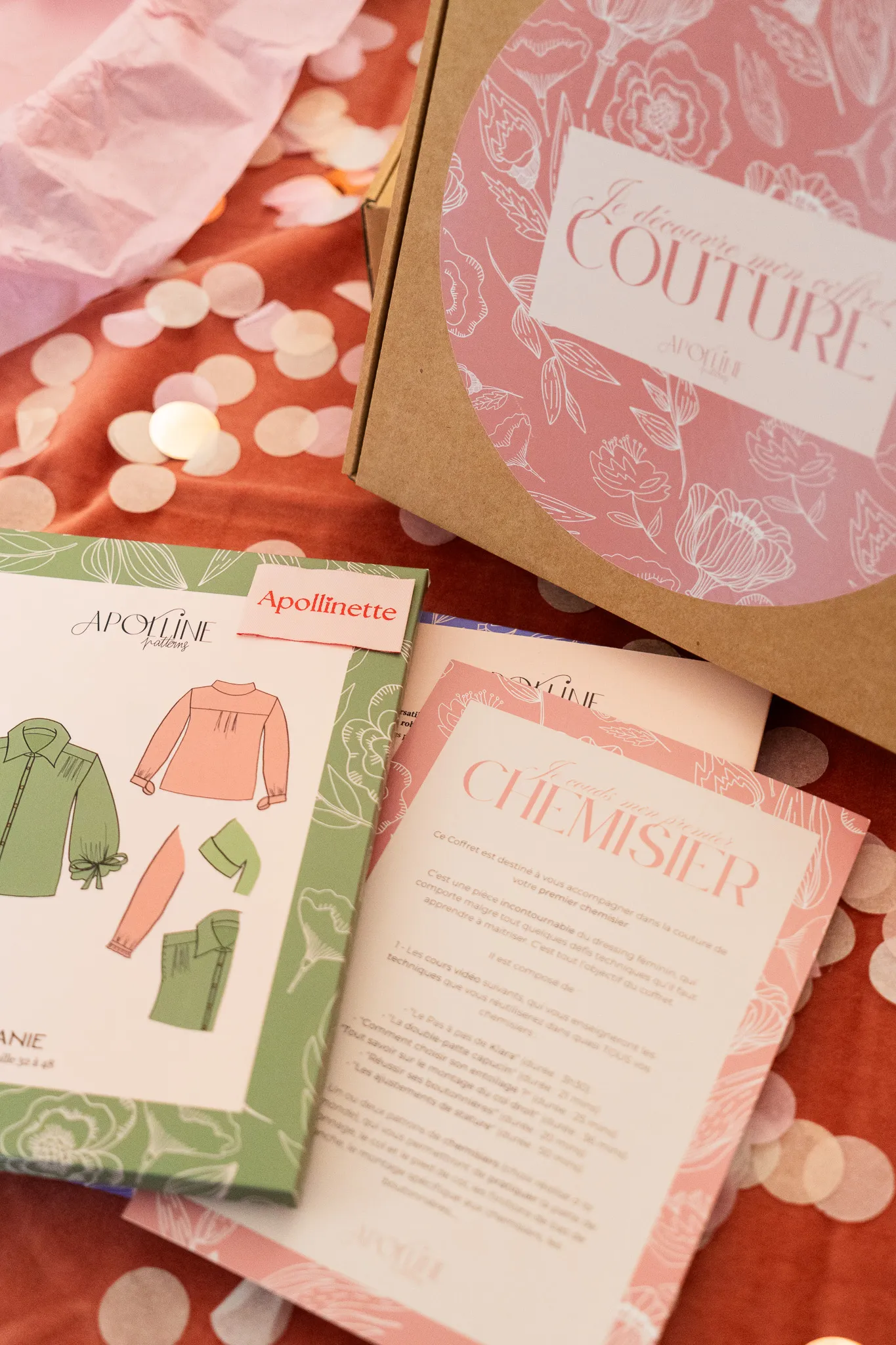 Product image of COFFRET « JE COUDS MON 1ER CHEMISIER »