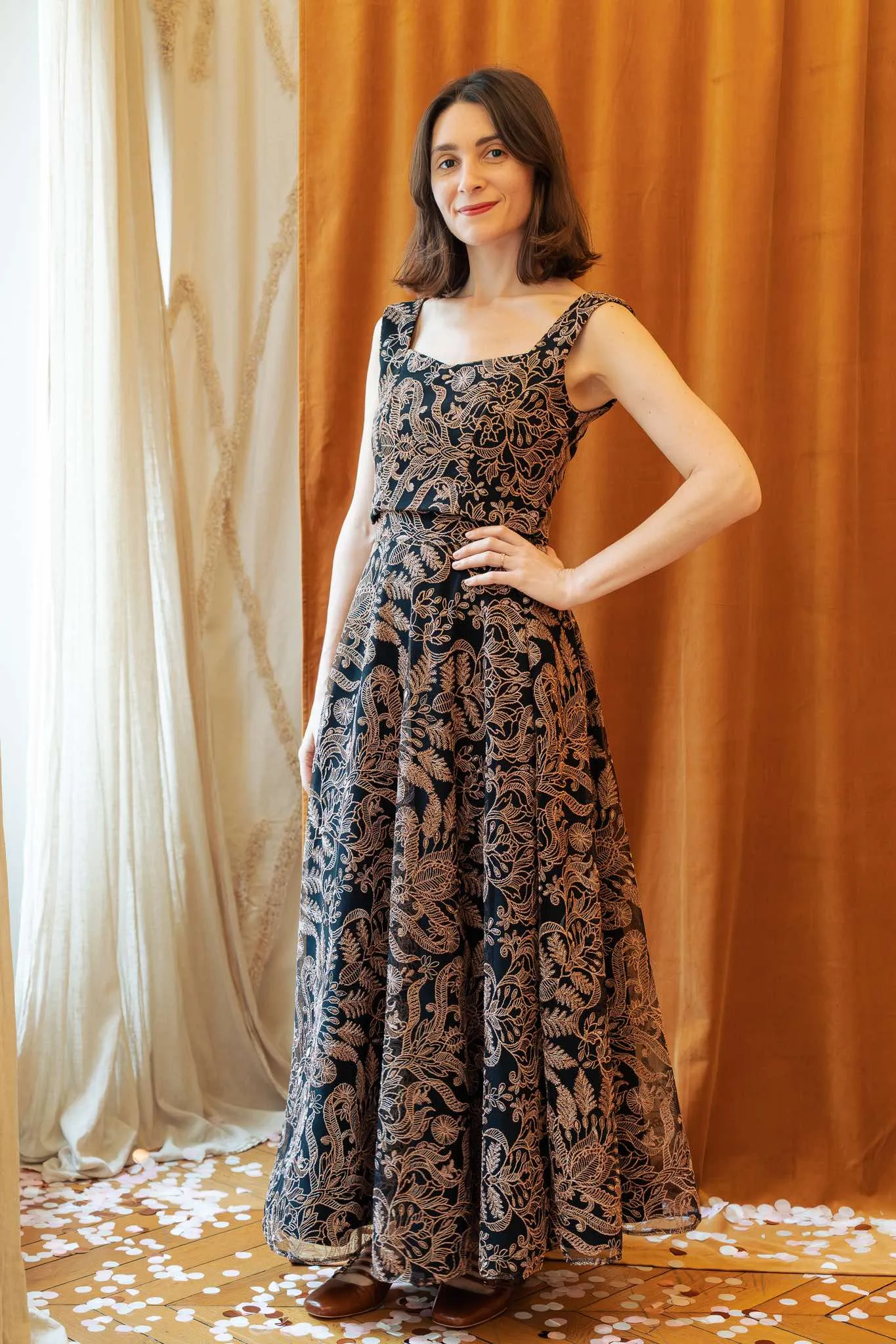 Coudre patron robe de fêtes - apolline patterns - 3