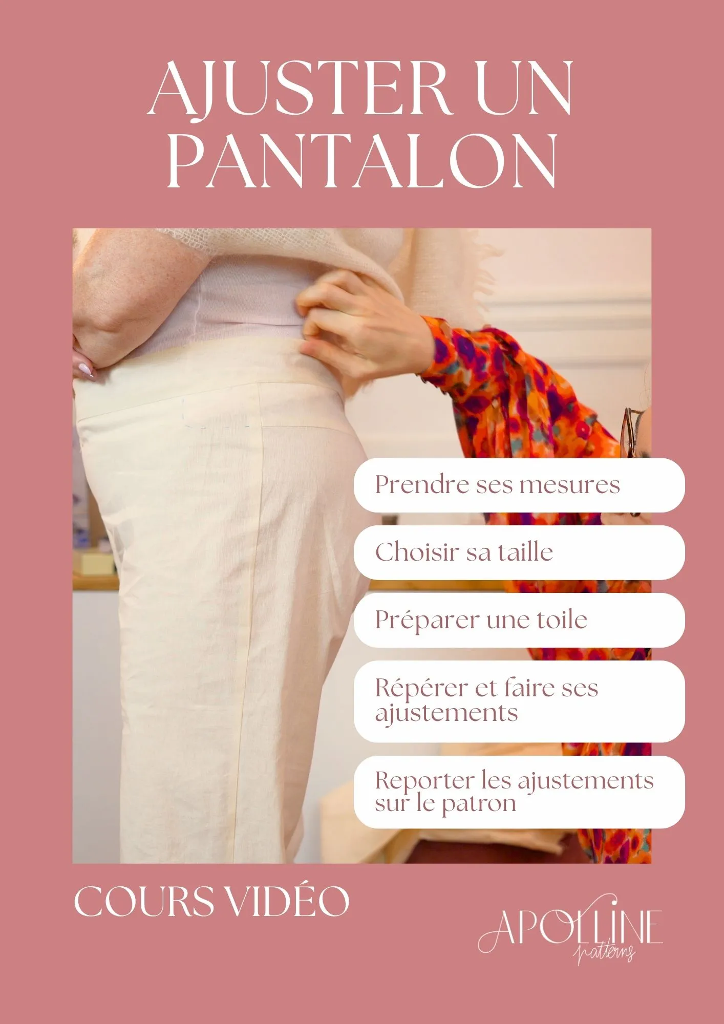 Product image of Ajustements du pantalon : le cours complet
