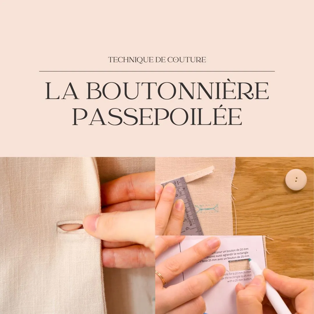 Image of La boutonnière passepoilée