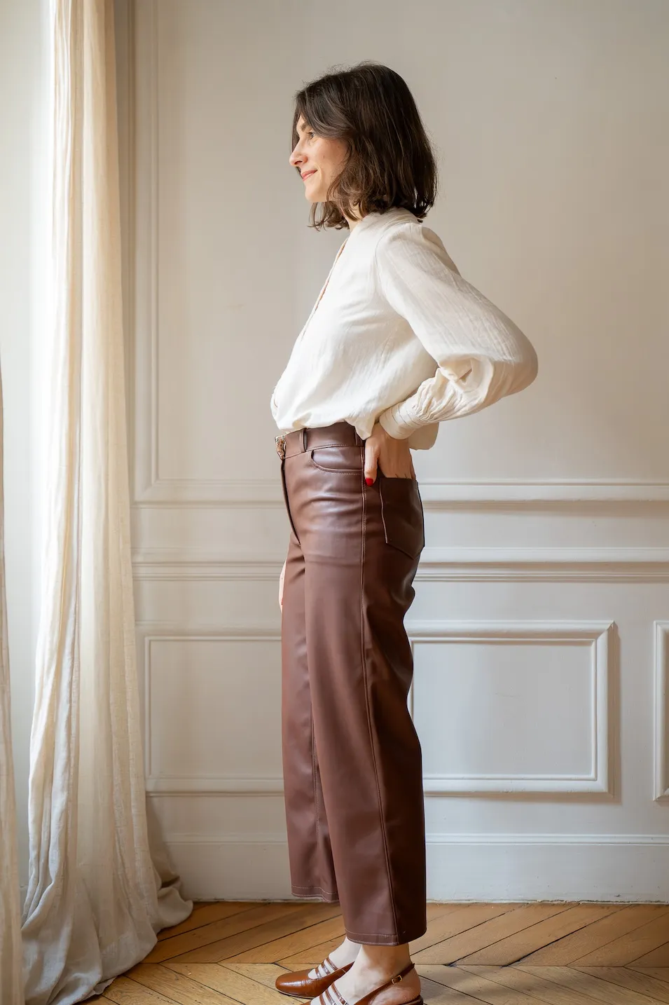 Product image of COURS + PATRON : Coudre du simili