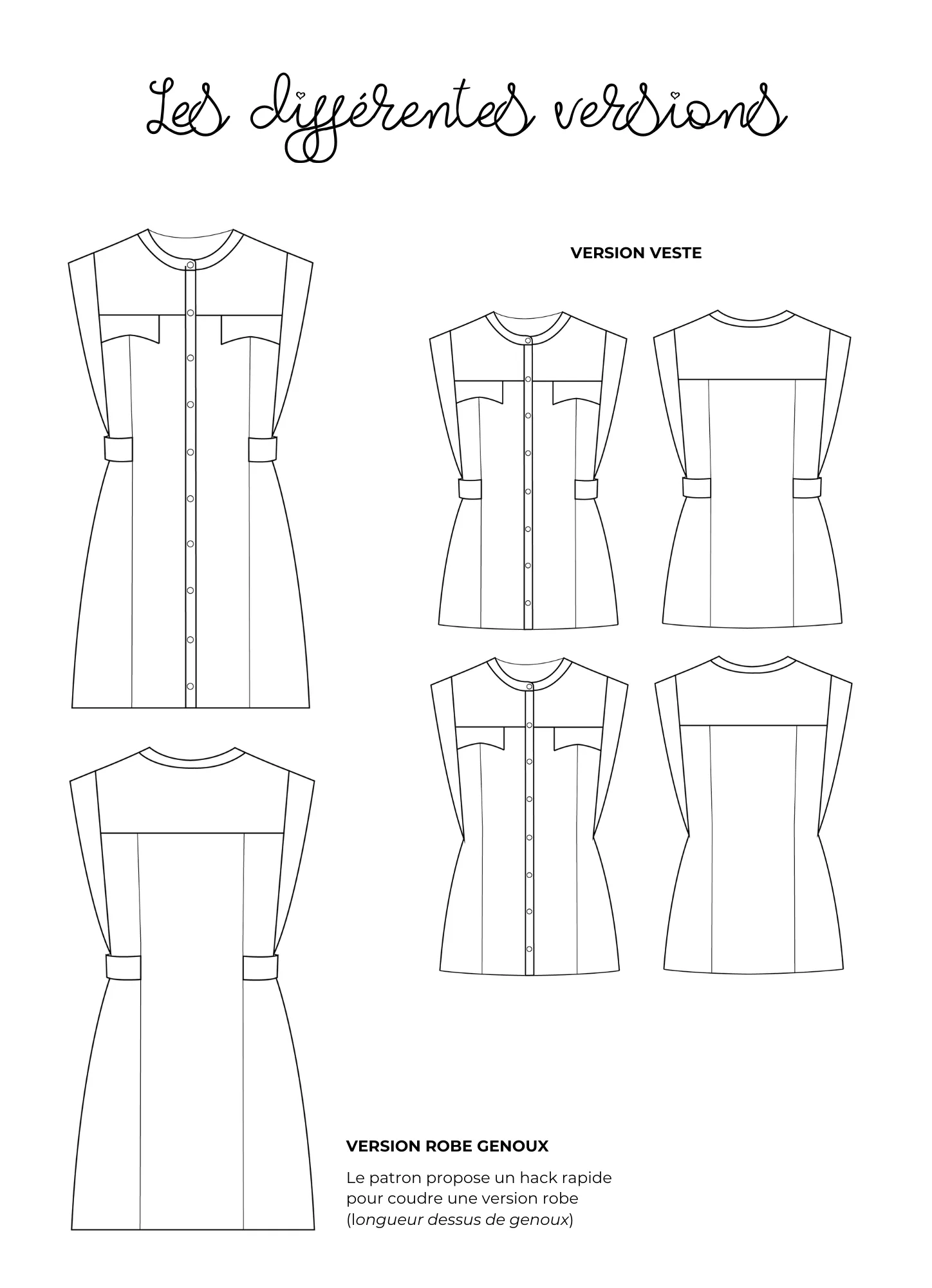 Product image of Saignon, la robe chemise revisitée