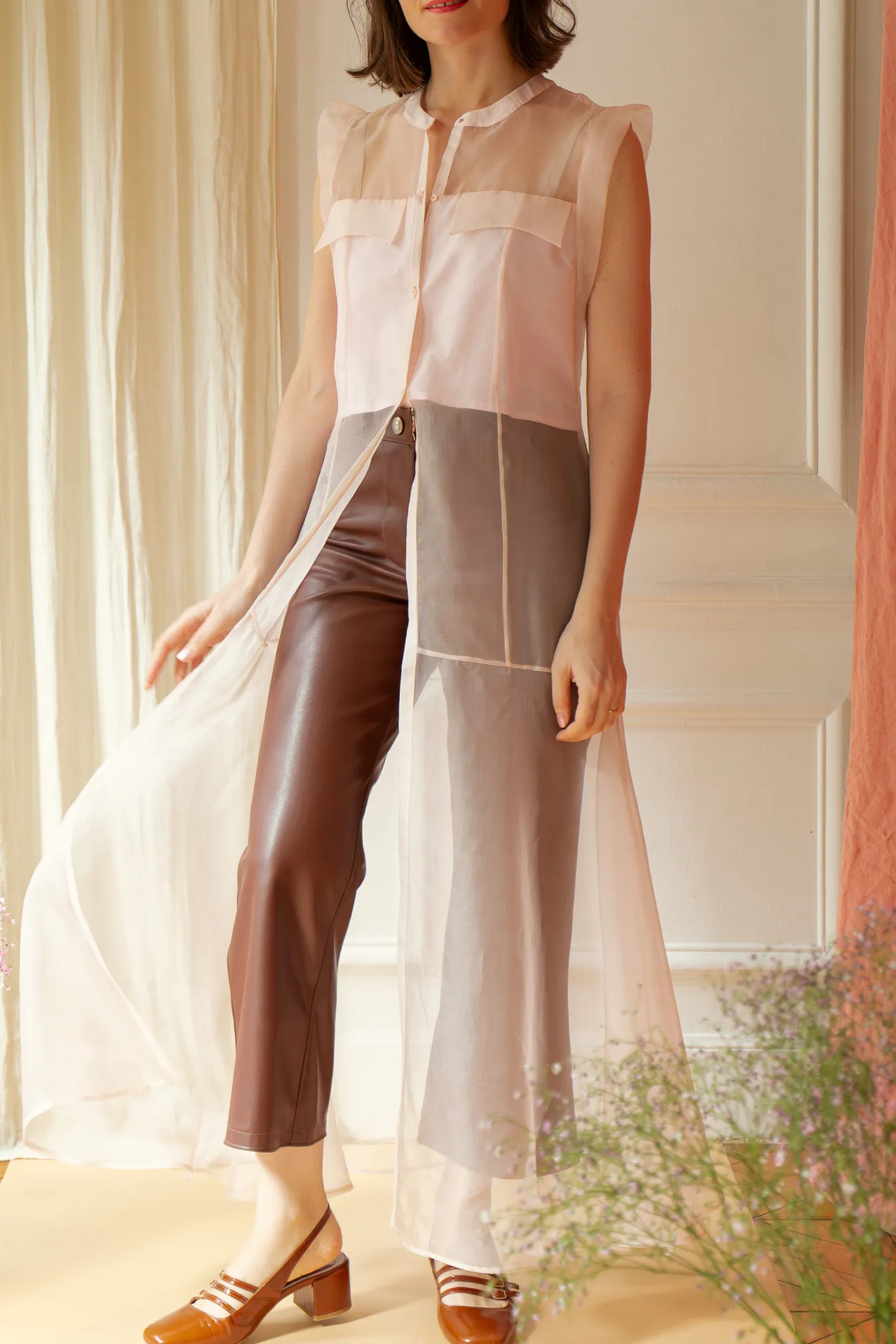 Product image of Saignon, la robe chemise revisitée