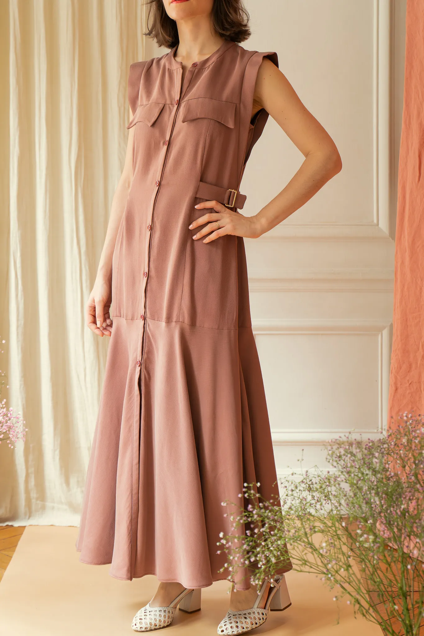 Product image of Saignon, la robe chemise revisitée