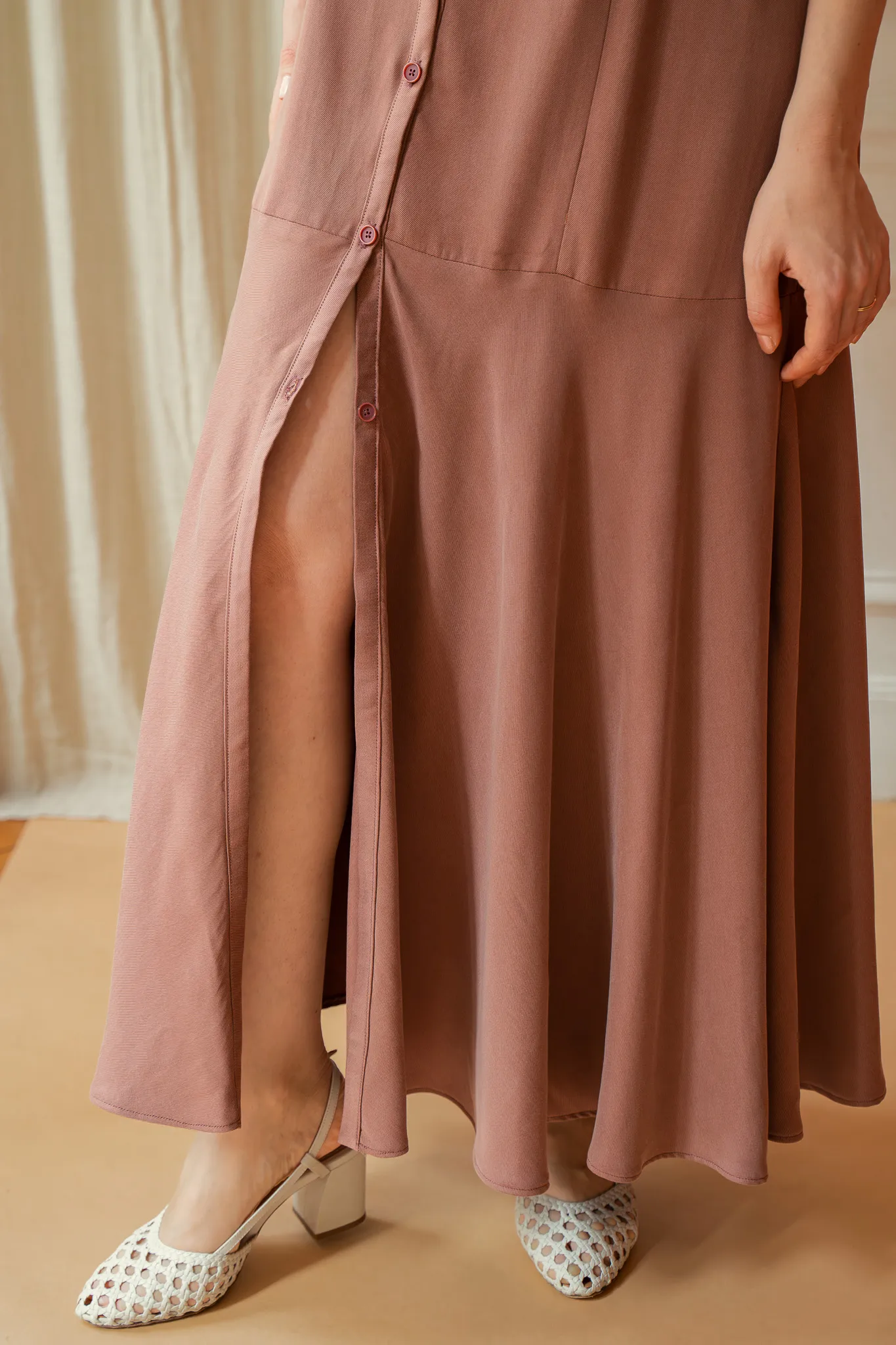 Product image of Saignon, la robe chemise revisitée