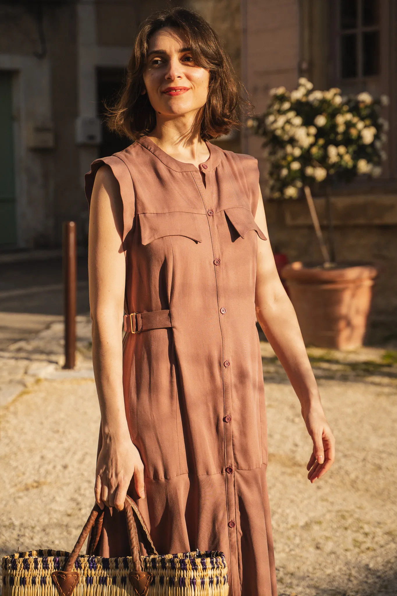 Product image of Saignon, la robe chemise revisitée