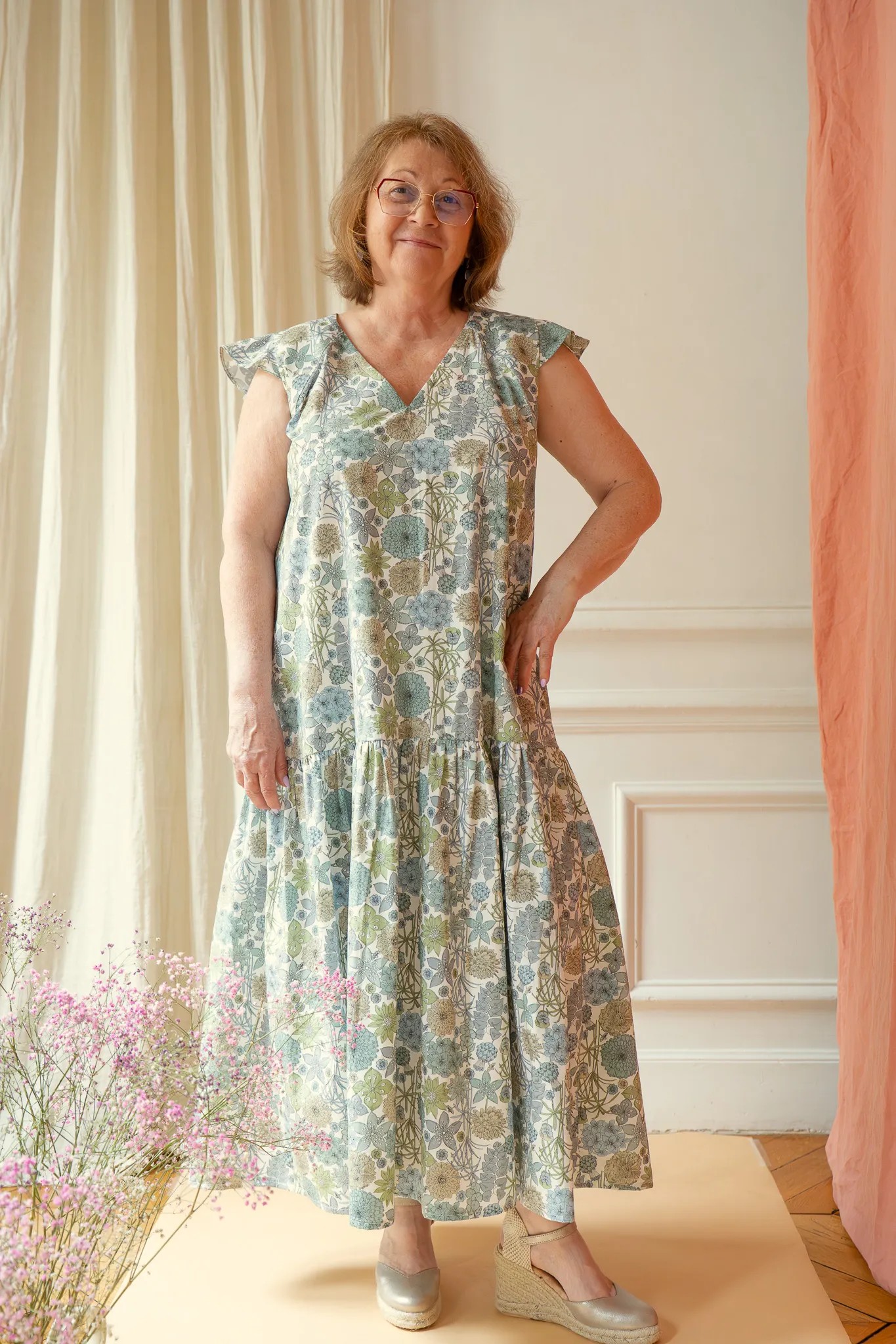 Product image of Sur la Baie, la robe maxi