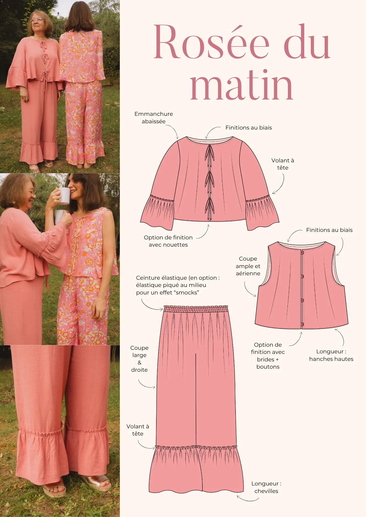 Product image of Rosée du matin, le pyjama intérieur/extérieur